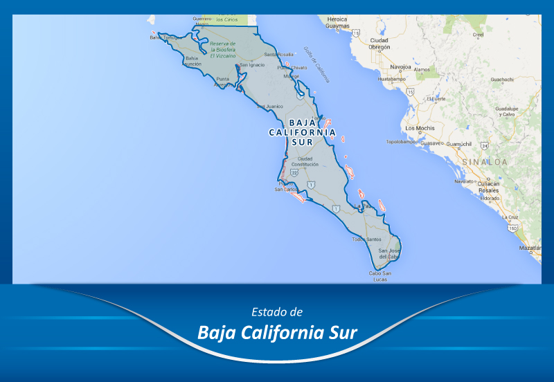 Transportes de la Ciudad de México a Baja California Sur