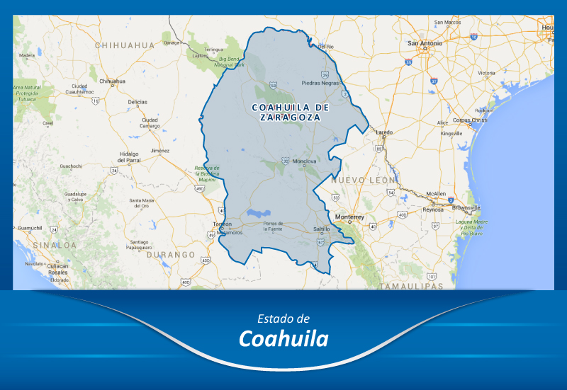 Transportes de la Ciudad de México a Coahuila