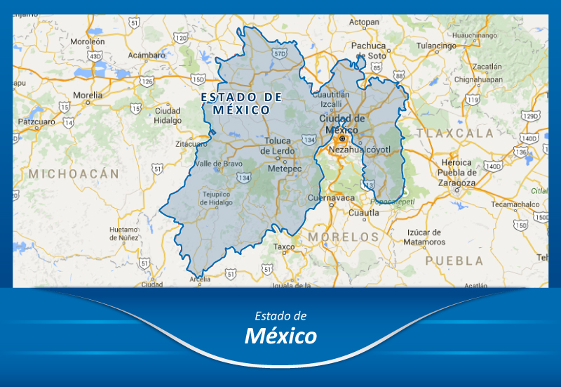 Transportes de la Ciudad de México a Estado de México