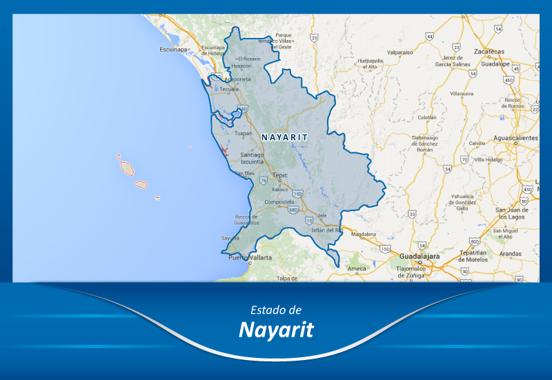 Transportes de la Ciudad de México a Nayarit