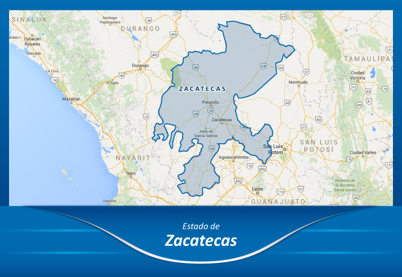 Transportes de la Ciudad de México a Zacatecas